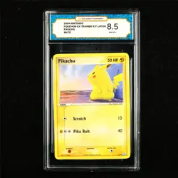 TQG 8.5 NM-MT+ 2004 Pokemon ENG Pikachu 6/10 - Image 1