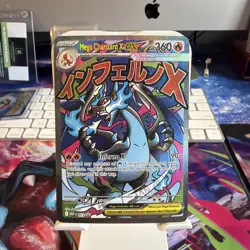 Mega Charizard x EX 023 Pokemon TCG: Mega Evolution UPC Promo Holo SIR - Image 1