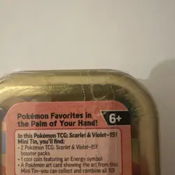 Pokemon TCG Scarlet & Violet 151 Mini Tin Magneton Ekans 2 Booster Packs Sealed - Image 4