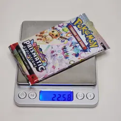 22.58g HEAVY! Prismatic Evolutions Pokemon Factory Sealed Booster Pack - Image 1