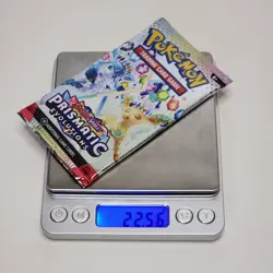 22.56g HEAVY! Prismatic Evolutions Pokemon Factory Sealed Booster Pack - Image 1