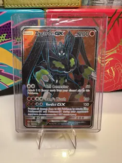 Pokemon TCG Zygarde GX 123/131 Full Art Forbidden Light Ultra Rare NM - Image 1