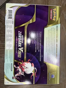 Pokemon TCG - Hisuain Zoroark V Star Premium Collection (Factory Sealed) - Image 2