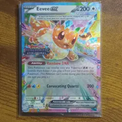 Pokemon Eevee EX Prismatic Evolutions SEALED PROMO Scarlet & Violet 075/131 - Image 1