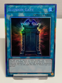 Yu-Gi-Oh! Illusion Gate MZMU-EN023 Collector's Rare 1st Edition YuGiOh - Image 1