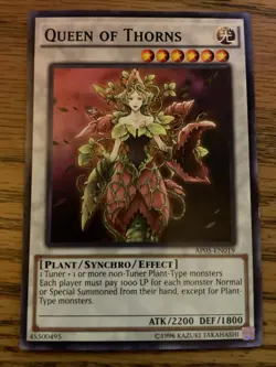 Queen of Thorns Common AP05-EN019 Astral Pack 5 Unlimited - Image 1