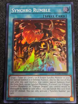 Synchro Rumble - AGOV-EN060 - Super Rare - 1st Edition - VLP - Image 1
