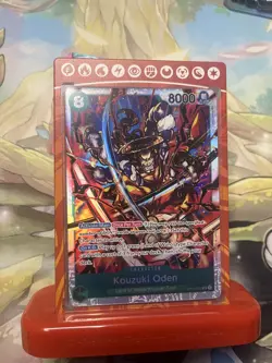 One Piece Kouzuki Oden (OP02-030/156) Paramount War NM FOIL - Image 1