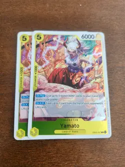 2x Yamato EB03-057 R Rare Holo NM One Piece Canadian Seller! - Image 1