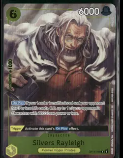 Silvers Rayleigh (Dash Pack) OP14-108 - One Piece TCG The Azure Sea's Seven R - Image 1