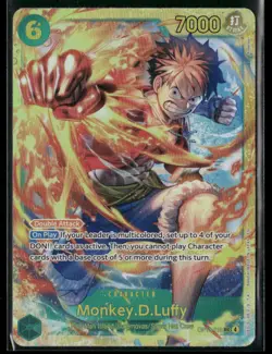 Monkey.D.Luffy (118) OP13-118 - One Piece TCG Carrying On His Will SEC - Image 1