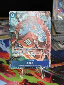 One Piece Jinbe OP14-049 Alternate Art Parallel The Azure Sea’s Seven NM - Image 3