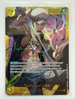 Trafalgar Law OP10-119 Secret Rare (SEC) Royal Blood - Image 1