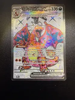 Pokemon Charizard ex 12/108 Evolutions Holo Ultra Rare 180 HP Basic EX TCG Card - Image 1