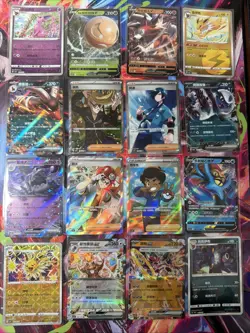 Pokemon 16 Card Lot nm V Max Mega Amazing Ex HOLO Rare Hits Only A46 - Image 1