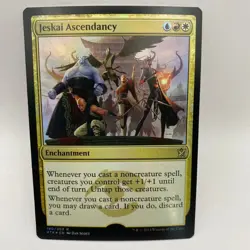Jeskai Ascendancy Card Signed by Dan Scott MTG Artist Proof - Image 1