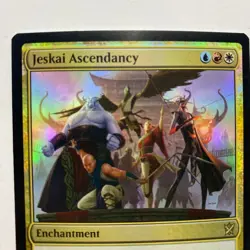 Jeskai Ascendancy Card Signed by Dan Scott MTG Artist Proof - Image 2