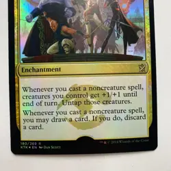 Jeskai Ascendancy Card Signed by Dan Scott MTG Artist Proof - Image 3