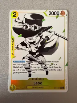 One Piece Card TCG - Sabo (ST13-007) Alternate Art English - Image 1