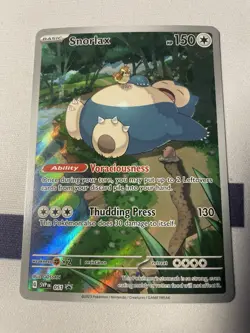Snorlax 051 Sv: Scarlet & Violet Promo Cards Holo - Image 1