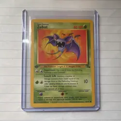 Pokemon Ekans 46/62 Fossil 1st Edition Regular Common 40HP TCG Card - Image 1