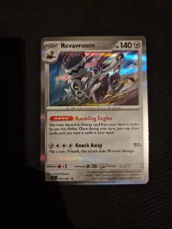 Revavroom - 065/091 - Holo Rare - Paldean Fates - Pokemon Card - NM - Image 1