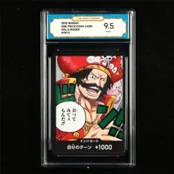 TQG 9.5 MINT+ 2025 One Piece JPN Don!! Card #OP13 (Gol D.Roge) - Image 1