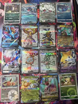 Pokemon 16 Card Lot nm V Max Mega Amazing Ex HOLO Rare Hits Only A45 - Image 1