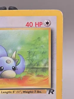 1st Edition Dratini 53/82 Team Rocket Set Rare Vintage Pokemon Card - Image 3