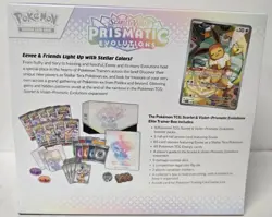 POKEMON SCARLETT & VIOLET PRISMATIC EVOLUTION ELITE TRANER CARDS BOX SEALED NEW - Image 3