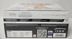 POKEMON SCARLETT & VIOLET PRISMATIC EVOLUTION ELITE TRANER CARDS BOX SEALED NEW - Image 4