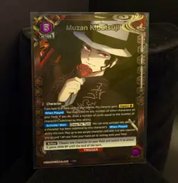 Muzan Kibutsuji Card SR* - UEX05BT: Demon Slayer TCG Kimetsu no Yaiba Vol.2 - Image 3