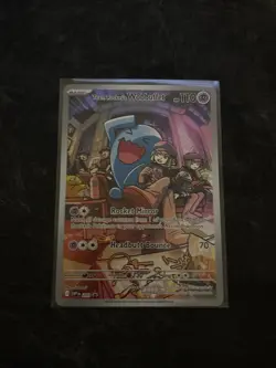 Team Rocket's Wobbuffet 203 Sv: Scarlet & Violet Promo Cards Holo - Image 1