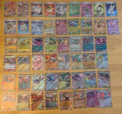 50x Pokemon Hit Card Bundle Full Art/ Vmax/ Ex M/NM Japanese - Image 1