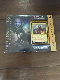 Magic: The Gathering Warhammer 40,000 Collector's Edition Commander Deck Abaddon - Image 1