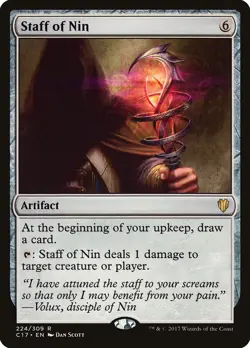 MTG Staff of Nin ** Commander 2017 ** English - Image 1