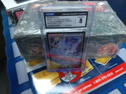 CGC Graded 8 Magic The Gathering Flooded Strand Zendikar Expeditions Foil #016 - Image 1