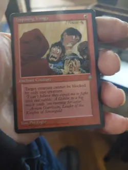 MTG Magic:the Gathering card: Imposing Visage - Image 1