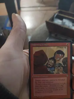 MTG Magic:the Gathering card: Imposing Visage - Image 2