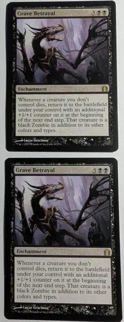 Grave Betrayal x1 Return to Ravnica MTG Magic the Gathering LP/NM - Image 3