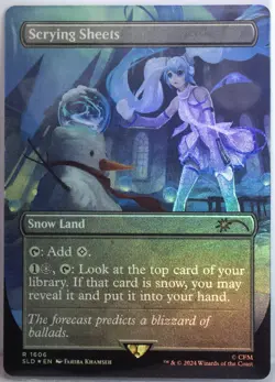 Scrying Sheets [New, Near Mint] *Rainbow Foil* {Hatsune Miku: Winter Diva SLD} - Image 1