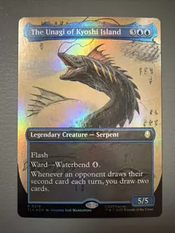The Unagi of Kyoshi Island (Borderless) 319 Foil Avatar: The Last Airbender - Image 1