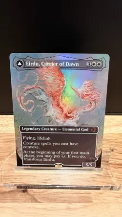 Eirdu, Carrier of Dawn (Borderless) Lorwyn Eclipsed Foil - Image 1