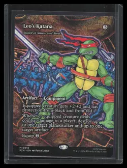 Leo's Katana Teenage Mutant Ninja Turtles Eternal-Legal #18 - Image 1