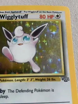1999 Pokemon Jungle set WIGGLYTUFF #16/64 Holo Unlimited Rare -MP - Image 3