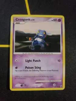 Croagunk 60/100 - Majestic Dawn - Common - Pokemon Card TCG - Image 1