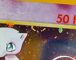 Mew Black Star Promo No. 9 Pokemon League Holo 2000 English Swirl CGC 8 - Image 2