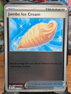 Pokemon TCG Phantasmal Flames Jumbo Ice Cream Reverse Holo 091/094 - Image 1