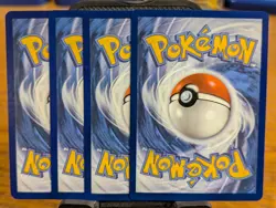 Pokemon TCG Twilight Masquerade Handheld Fan 150/167 x4 Playset - Image 2