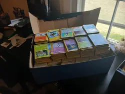 Pokemon BULK LOT Over 4800Cards 19 Lbs. 45$ Buy Now For less 0.01 Cents A Crd - Image 1
